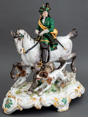 Meissen Porcelain Equestrian Piqueur (9820083028275)
