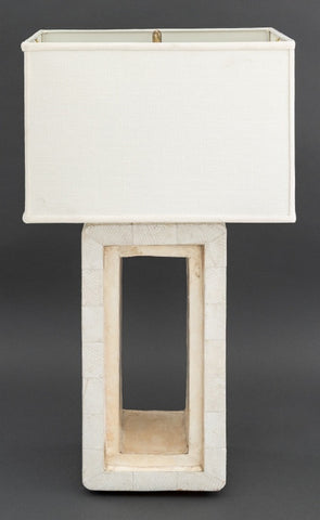 R & Y Augousti Snakeskin Table Lamp