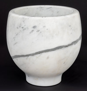 Sophie LaFont White Marble Vase (9768472707379)