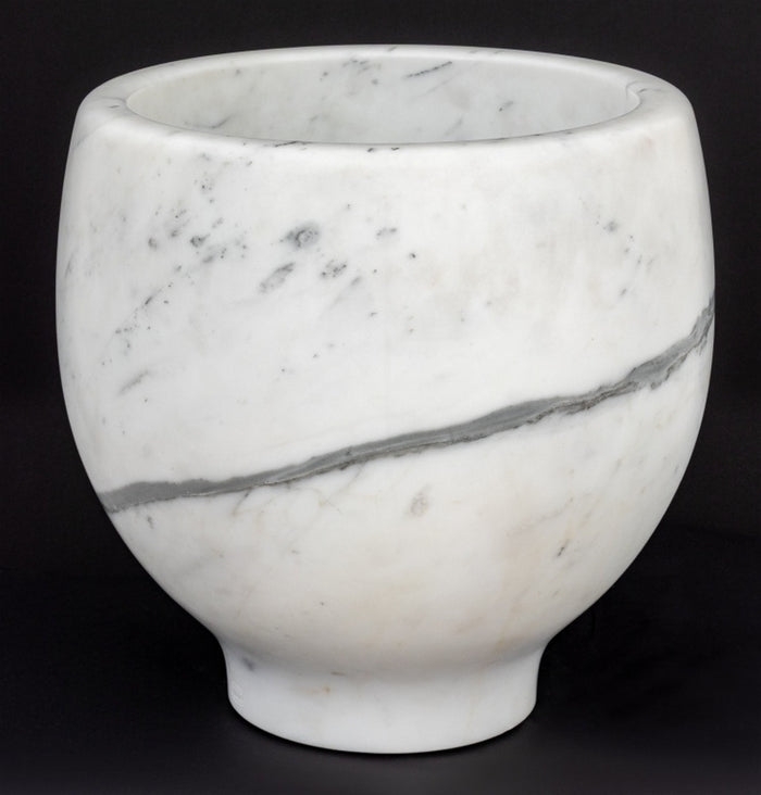 Sophie LaFont White Marble Vase