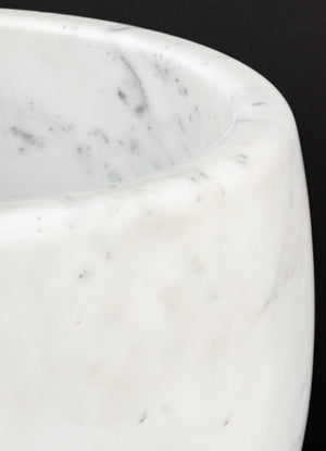Sophie LaFont White Marble Vase (9768472707379)