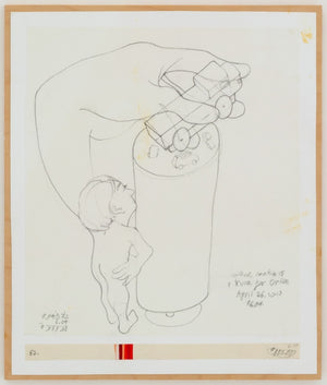 Danica Phelps "Income/Outcome" Mixed Media, 3 (9802419831091)