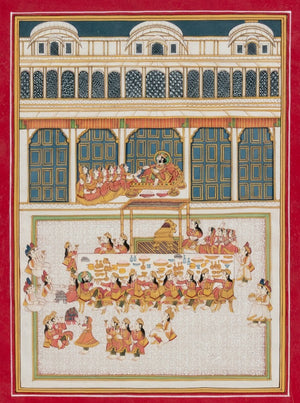 Persian Illuminated Miniature Gouache on Paper (9802442866995)