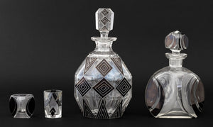 Karl Palda Attr. Bohemian Glass Barware, 9 (9893093474611)