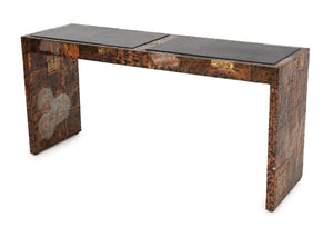 Paul Evans Patchwork Console Table (9821173842227)