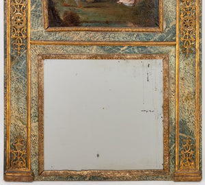 Louis XVI Painted Trumeau Mirror, 18th Century (9818598768947)