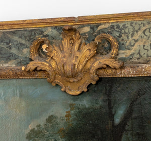 Louis XVI Painted Trumeau Mirror, 18th Century (9818598768947)