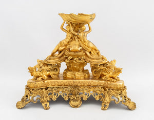 Louis XV Style Gilt Bronze Caviar Server Centerpiece (9818613317939)