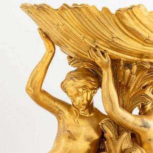 Louis XV Style Gilt Bronze Caviar Server Centerpiece (9818613317939)