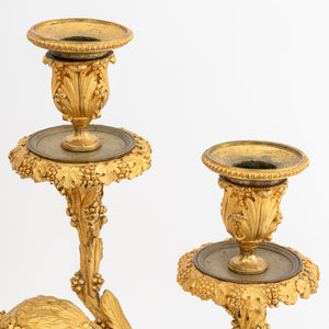 Pair of Louis XVI Style Gilt Bronze Candelabras (9818625179955)