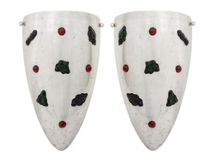 Uccello di Fuoco "Reflex" Model E Sconces, Pair
