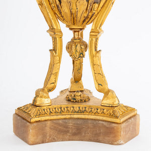 Pair of Louis XVI Ormolu & Egyptian Alabaster Urns (9818697400627)