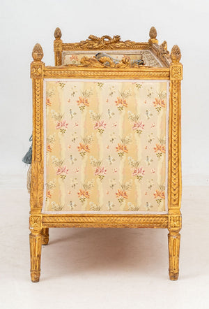 Louis XVI Canape d'Alcove Stamped Delaporte (9818698088755)