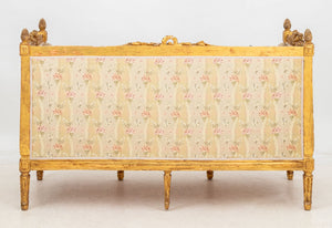 Louis XVI Canape d'Alcove Stamped Delaporte (9818698088755)