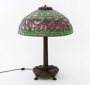 Tiffany Studios Poinsettia Table Lamp (9819738308915)