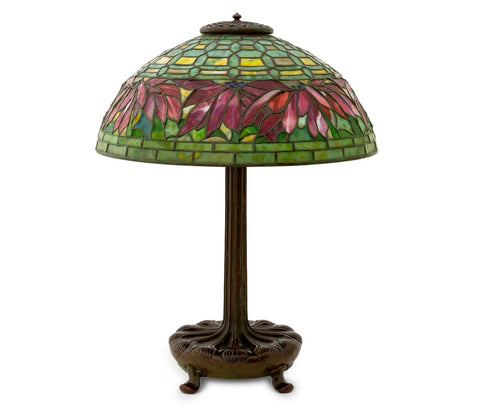 Tiffany Studios Poinsettia Table Lamp