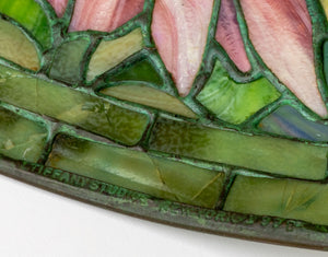 Tiffany Studios Poinsettia Table Lamp (9819738308915)