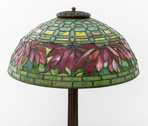 Tiffany Studios Poinsettia Table Lamp (9819738308915)
