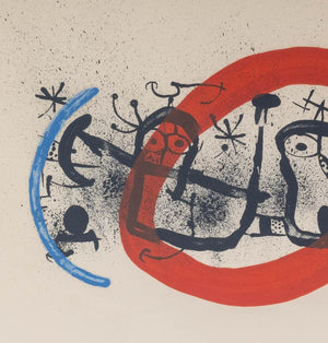 Joan Miro "Osaka" Lithograph, 1970 (9821343416627)