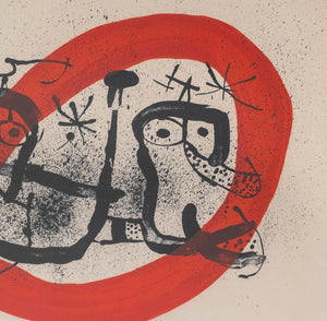Joan Miro "Osaka" Lithograph, 1970 (9821343416627)