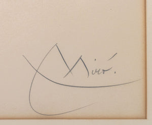 Joan Miro "Osaka" Lithograph, 1970 (9821343416627)
