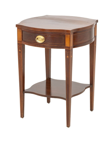 Baker Furniture Mahogany Side Table