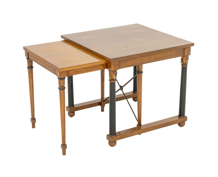 Empire Style Mahogany Nesting Tables, 2