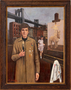 Barbara Green "The Connecting Bridge" Oil