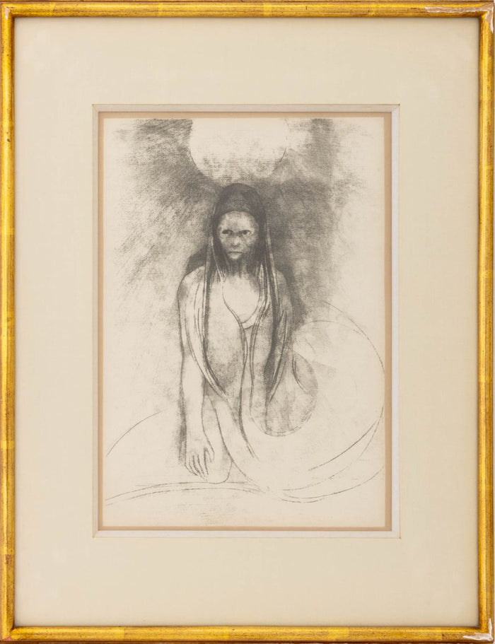 Odilon Redon "Buddha" Lithograph