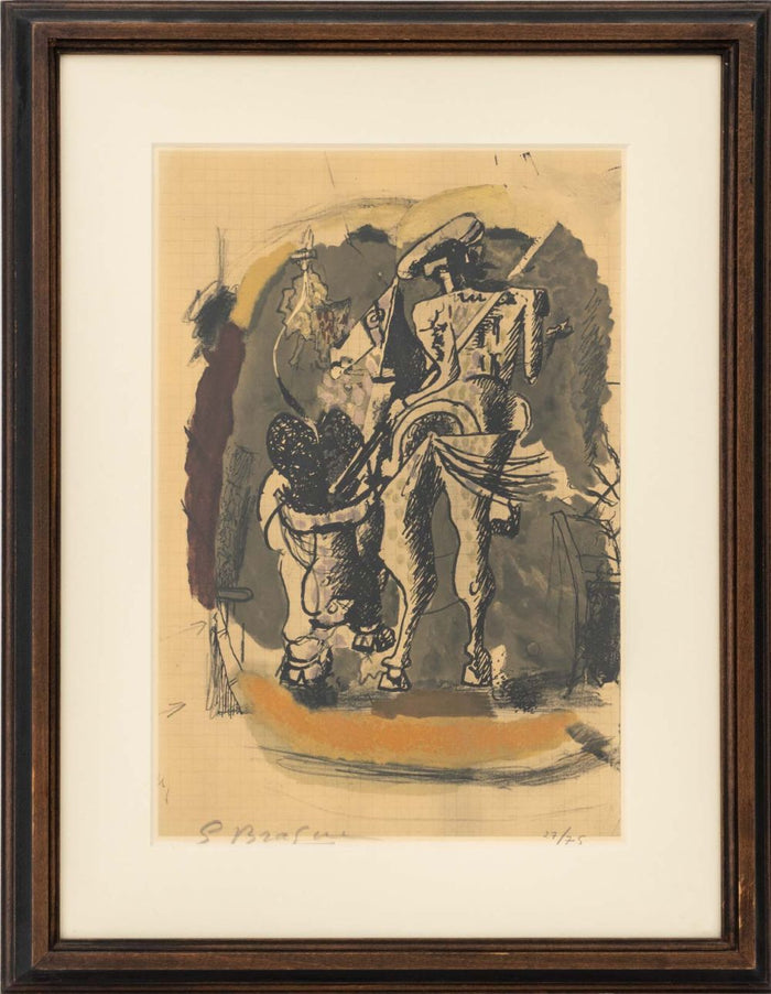 Georges Braque "Picador" Lithograph, 1955