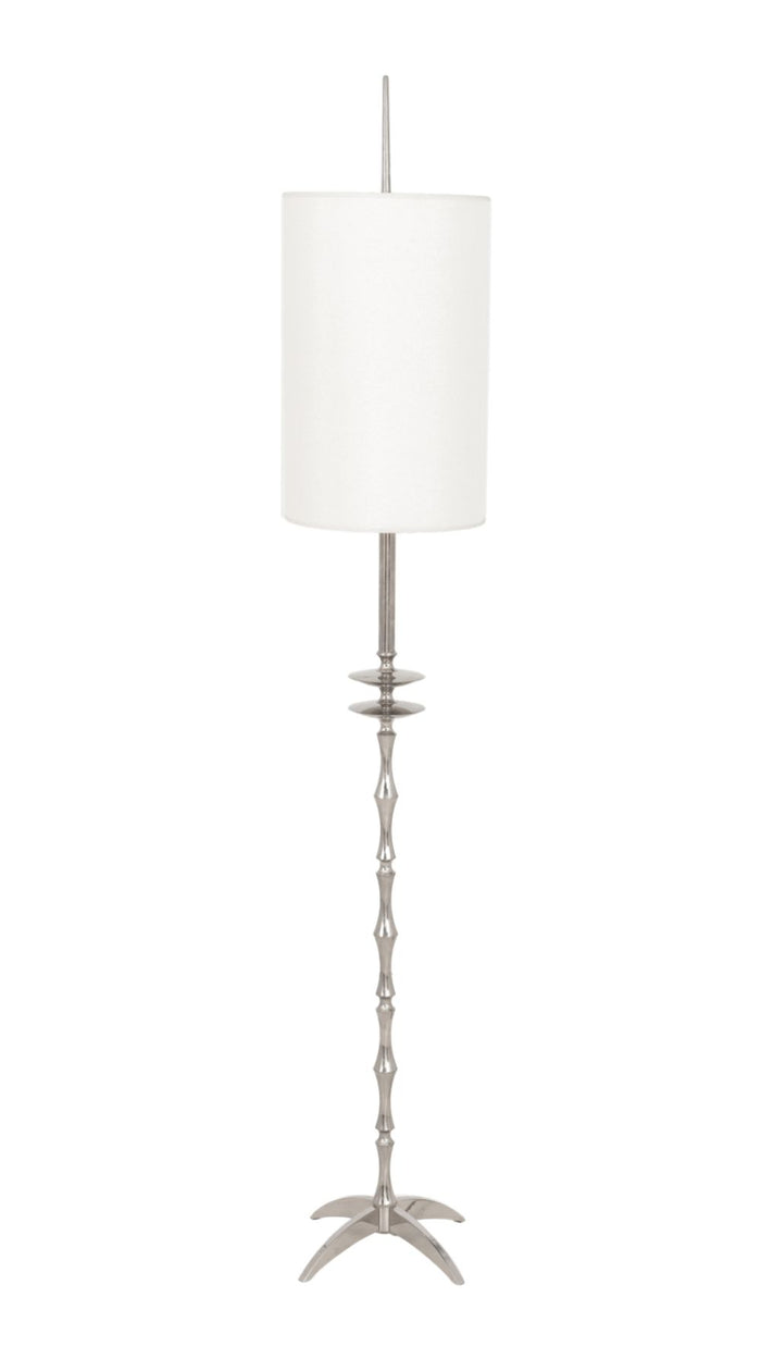 Modernist Chromed Floor Lamp