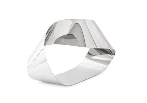 Megaron Abstract Freeform Chrome Sculpture