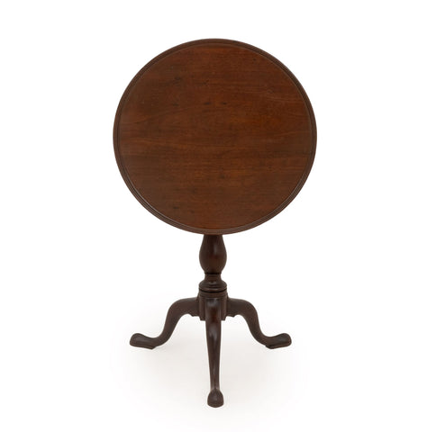 George III Style Mahogany Tripod Table