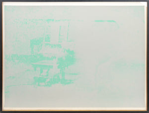 Andy Warhol "Electric Chair" Screenprint, 1971