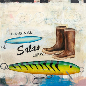 Devin Reynolds Original Salas Lures Mixed Media
