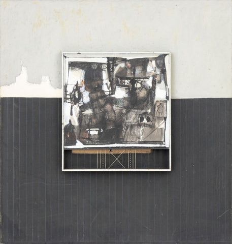 Agudelo Abstract Composition Assemblage, circa 1960