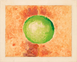 Joseph Lawrence Gardella Green Circle Mixed Media
