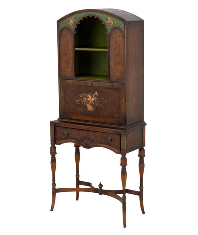 Louis XVI Style Paint-Decorated Secretaire