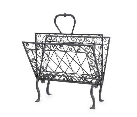 Victorian Wrought Iron CanterburyVictorian Wrought Iron Canterbury