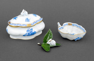 Herend Porcelain Tableware, 3 Pcs.