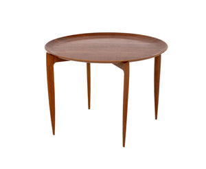 Fritz Hansen Teak Folding Tray Table