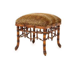Napoleon III Style Bamboo Foot Stool