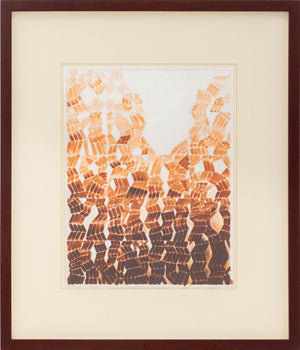 Joseph Gardella Geometric Composition Gouache