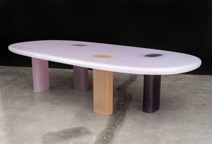 Wonmin Park "Haze" Oval Dining Table, 2018