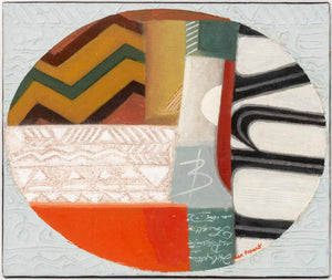 Max Papart "Hopi Bird No. 3" Oil on Canvas, 1977