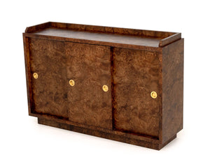 Karol Cylwik x Poritz & Studio Burl Wood Credenza