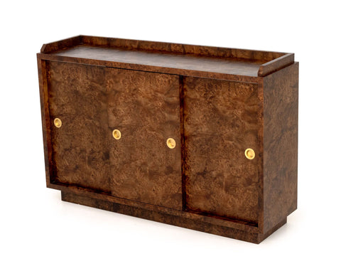 Karol Cylwik x Poritz & Studio Burl Wood Credenza