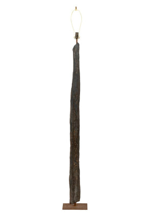 Petrified Wood Floor Lamp
