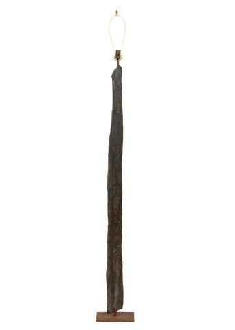 Petrified Wood Floor Lamp