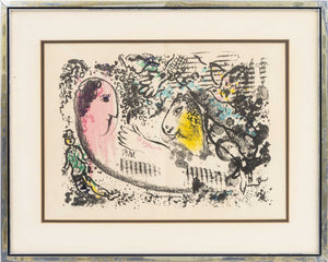 Marc Chagall "Reverie" Lithograph in Colors